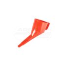 Plastic funnel with strainer, 1-part/slant