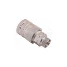 Hydraulic quick connector, socket with pressure eliminator M22x1.5, external thread EURO PUSH-PULL