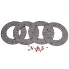 Case IH disc lining set 180x100x5mm Komfort 0875.02.87