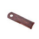 Rasspe toothed forage harvester knife 175x50x4.5 mm Fi 20.1 mm