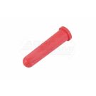 Red pacifier 125mm