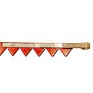 Knife strip for scythe NH 3.20 m - 40.5 knives with head