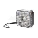 Lampa zespolona obrysowa przednia, 12V-24V + przewody 22cm LgY-S 0,75mm2, diody