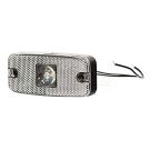 Kombinovaná přední obrysová lampa, 12V-24V + kabely 22cm LgY-S 0,75mm2, diody