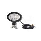 Oval LED work lamp focused 5000 lm