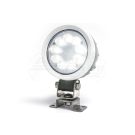 Round work lamp W162 7000 (9 LED) diffuse light, with WAS cable