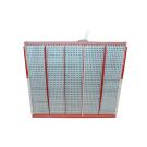 Long louvered sieve with a handle