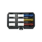 Set von langen Schlagnüssen für Aluminiumfelgen CrMo 3 Nüsse und 3 Ersatzbuchsen YATO 1/2"