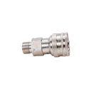 Hydraulic quick connector, M20x1.5 socket, EURO external thread (ISO 7241-A)