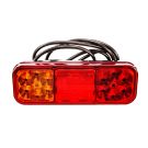 Rear combination lamp with reflector HOR 126,LED 12/24 wire 4x0.5mm2,lenght. 2m