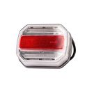 Levá LED lampa s dynamickým směrem 12-24V