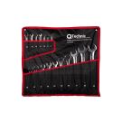 Set of 17-piece combination wrenches QTechnic