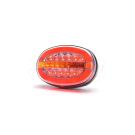 Rear position, direction and brake combined lamp W205D 12V/24V LED