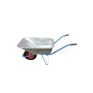 Garden wheelbarrow galvanized 110L