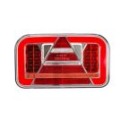 Right rear lamp with triple 6 fuc. LED 12-24V