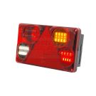 Rear right combination lamp, 12V-24V + cables 195cm YLY-S 5x0.75mm2, diodes