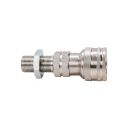 Hydraulic quick connector, long socket M20x1.5, external thread EURO (ISO 7241-A)