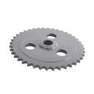 Discharge drive sprocket