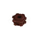 Roue à chaîne pour épandeur Bergmann 151944 140x68x40x12 pas de chaîne 11x31