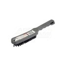 Drátěný kartáč ocelový drát 5 řad rukojeť YATO