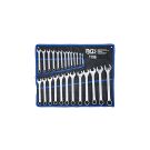 Set of open-end wrenches 25pcs. 6-32