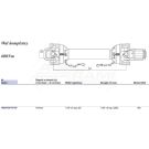 Arbre avec embrayage SR, AB1, 210 Nm, 1010-1449mm