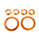 Set of differential lock washers