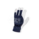 Working gloves goatskin size 9 navy blue