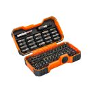 Bit and socket set 1/4" mix 100 piece BAHCO