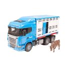 Scania R avec un conteneur et une figurine de vache