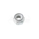 Nut with insert, galvanized 1/2"