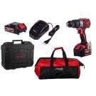 Set of 18V brushless impact drill driver S-WWUDC-0 and Schmith power tool bag