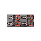 4-piece cabinet pliers set