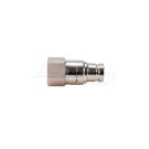 Dry-break hydraulic quick connector, plug G3/8"BSP internal thread ISO16028