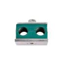 Jeu de pinces support de tuyau hydraulique 2x20mm