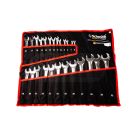 Set of 25 combination wrenches