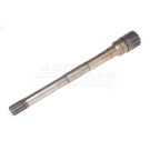 Clutch shaft without key