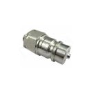 Hydraulic quick connector, plug M14x1.5, external thread EURO