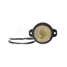 Front marker lamp, single-function, 12V-24V + cables 22cm LgY-S 0.75mm2, diodes