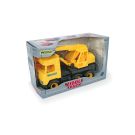 Middle Truck crane yellow in a carton