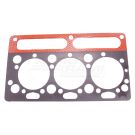 Verstärkte 3-lagige Motorkopfdichtung mit Silikonschiene Massey Ferguson Polgasket 36812127