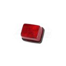 Rectangular marker lamp, RED