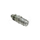 Hydraulic quick connector, long plug M18x1.5, external EURO thread