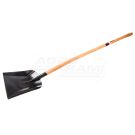 Sand shovel with profiled handle