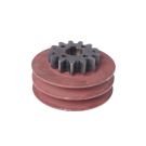 Complete belt pulley with sprocket Anna