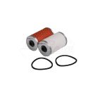 Set of fuel filters