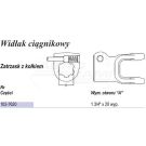 Vidlica s čapom AW35 1 3/4"x 20 sp