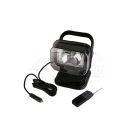 Rotating work lamp with remote control 55w