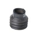 Seeder rubber connector