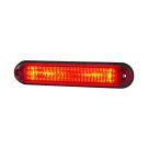 Clearance marker lamp slim type with light guide lamp red 12/24V